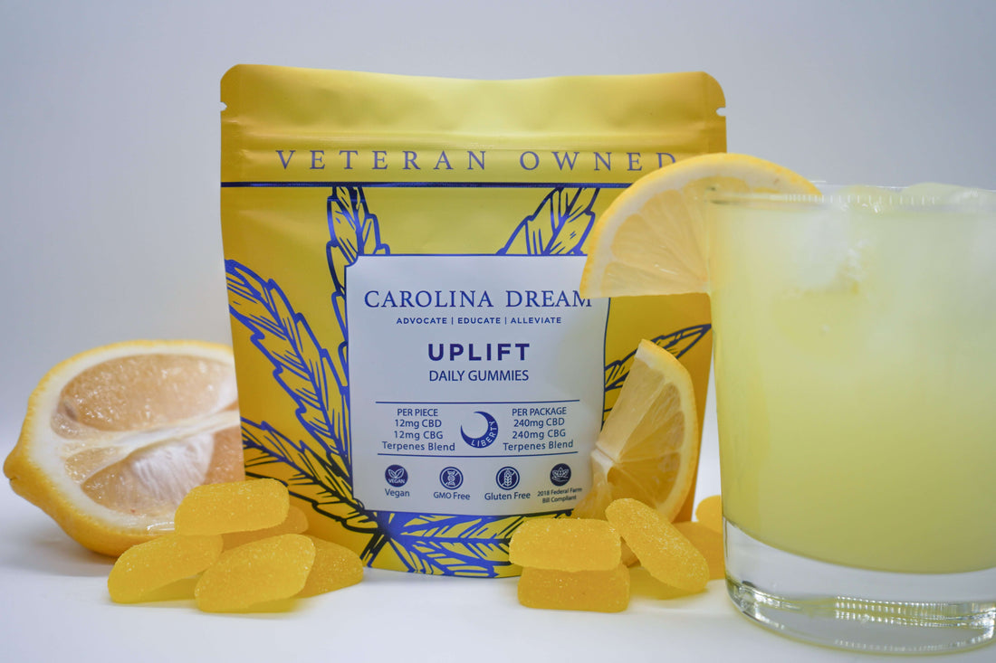 Carolina Dream CBD, THC, and CBN gummies and tinctures – hemp-derived, fast-acting, and formulated for sleep, stress, and focus
