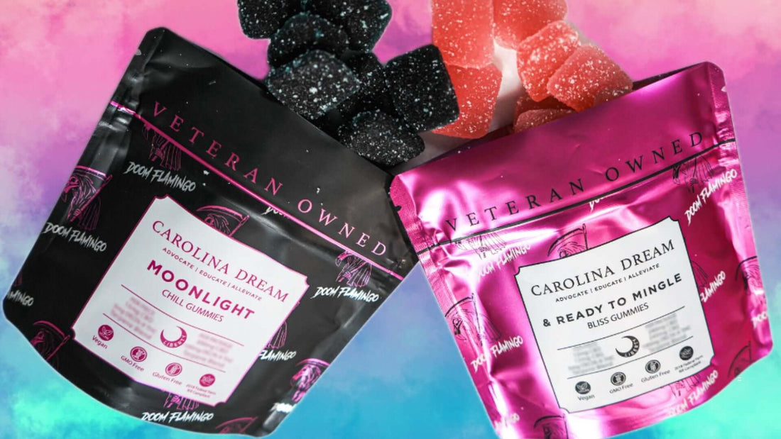 Carolina Dream CBD, THC, and CBN gummies and tinctures – hemp-derived, fast-acting, and formulated for sleep, stress, and focus