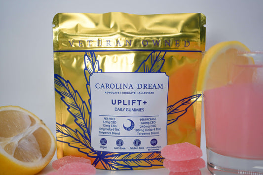 Ditch the Booze. Grab Uplift+: The Perfect Daytime Gummy for Beach Days & Vacations